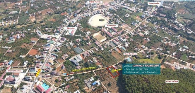 Siêu phẩm đất Thị Trấn Nam Ban - Vị trí...