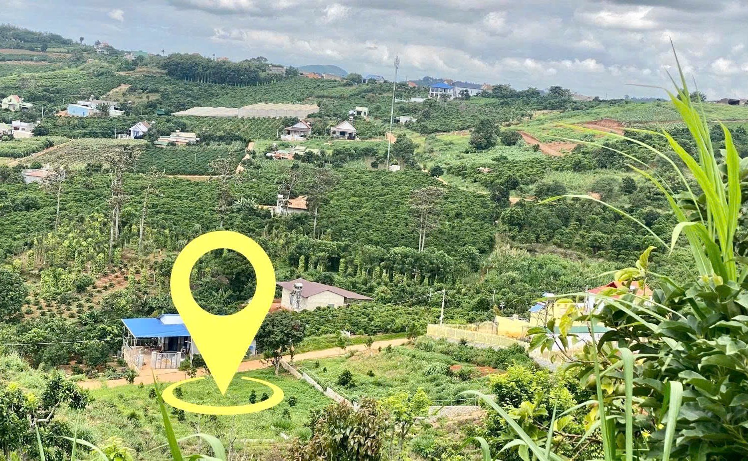 Bán đất khu dân cư –  view thị trấn –...