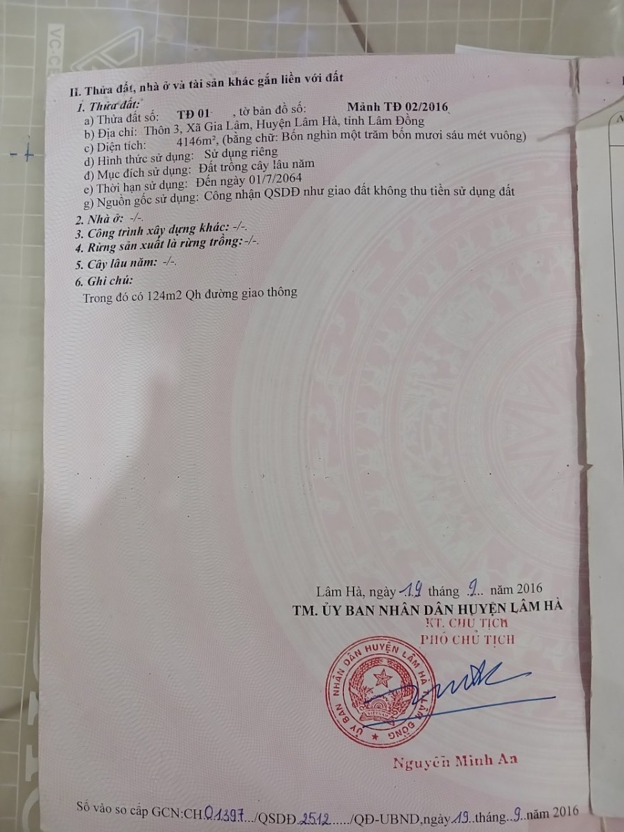 Đất Sào xã Gia Lâm - Giá Chỉ Vài Trăm...